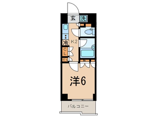 ルーブル目黒不動前の物件間取画像